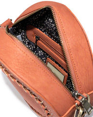 Round Town Crossbody Bag - Burnt Sienna Ins Street