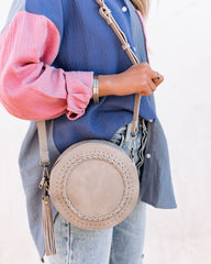 Round Town Crossbody Bag - Grey Ins Street