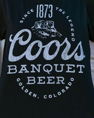 Since 1873 Coors Cotton Distressed Tee Ins Street