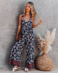 Sully Printed Wide Leg Jumpsuit - FINAL SALE Ins Street