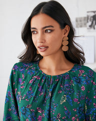 Sundale Floral Split Neck Blouse - FINAL SALE Ins Street