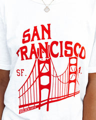 San Francisco Ca Cotton Tee LULU-001