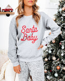 Santa Baby Cotton Blend Sweatshirt LULU-001