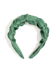 Scarlett Ruched Headband - Emerald Ins Street