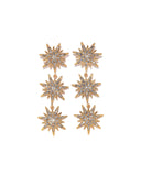 Shashi - Fireworks Statement Earrings - Gold Ins Street