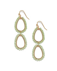 Shay Beaded Drop Earrings - Mint Ins Street