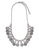 Shimmy Coin Necklace - Silver Ins Street