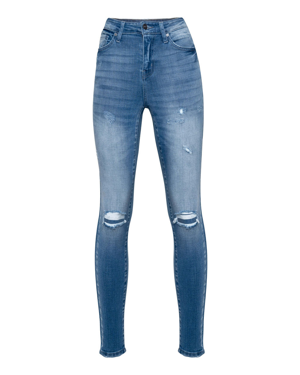 Sicily High Rise Distressed Skinny Ins Street