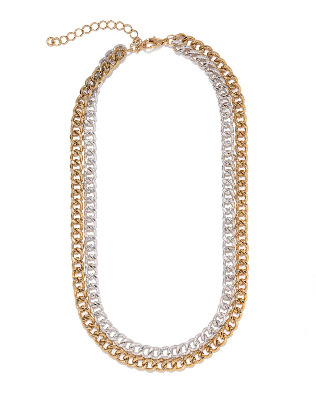Skipper Layered Chain Necklace Ins Street