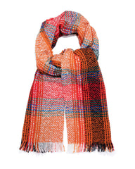 Spiced Plaid Blanket  Scarf - FINAL SALE Ins Street