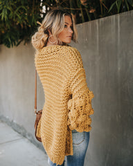 Tender Loving Care Knit Cardigan - Mustard - FINAL SALE WISH-001