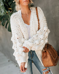 Tender Loving Care Knit Cardigan - Natural - FINAL SALE WISH-001