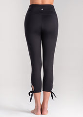 High Waist Tie Capri insstreet