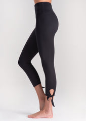 High Waist Tie Capri insstreet