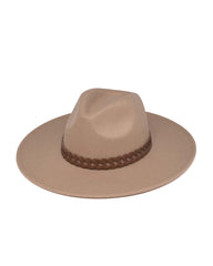 Tierra Braided Hat - Camel FAME-001