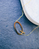 Meghan Bo Designs - Gold Initial Necklace Ins Street