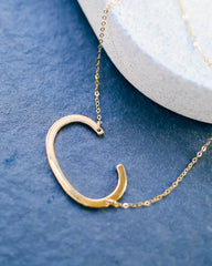 Meghan Bo Designs - Gold Initial Necklace Ins Street