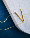 Meghan Bo Designs - Gold Initial Necklace Ins Street