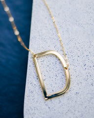 Meghan Bo Designs - Gold Initial Necklace Ins Street