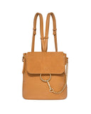 Val Chain Convertible Backpack - Camel MODA-001