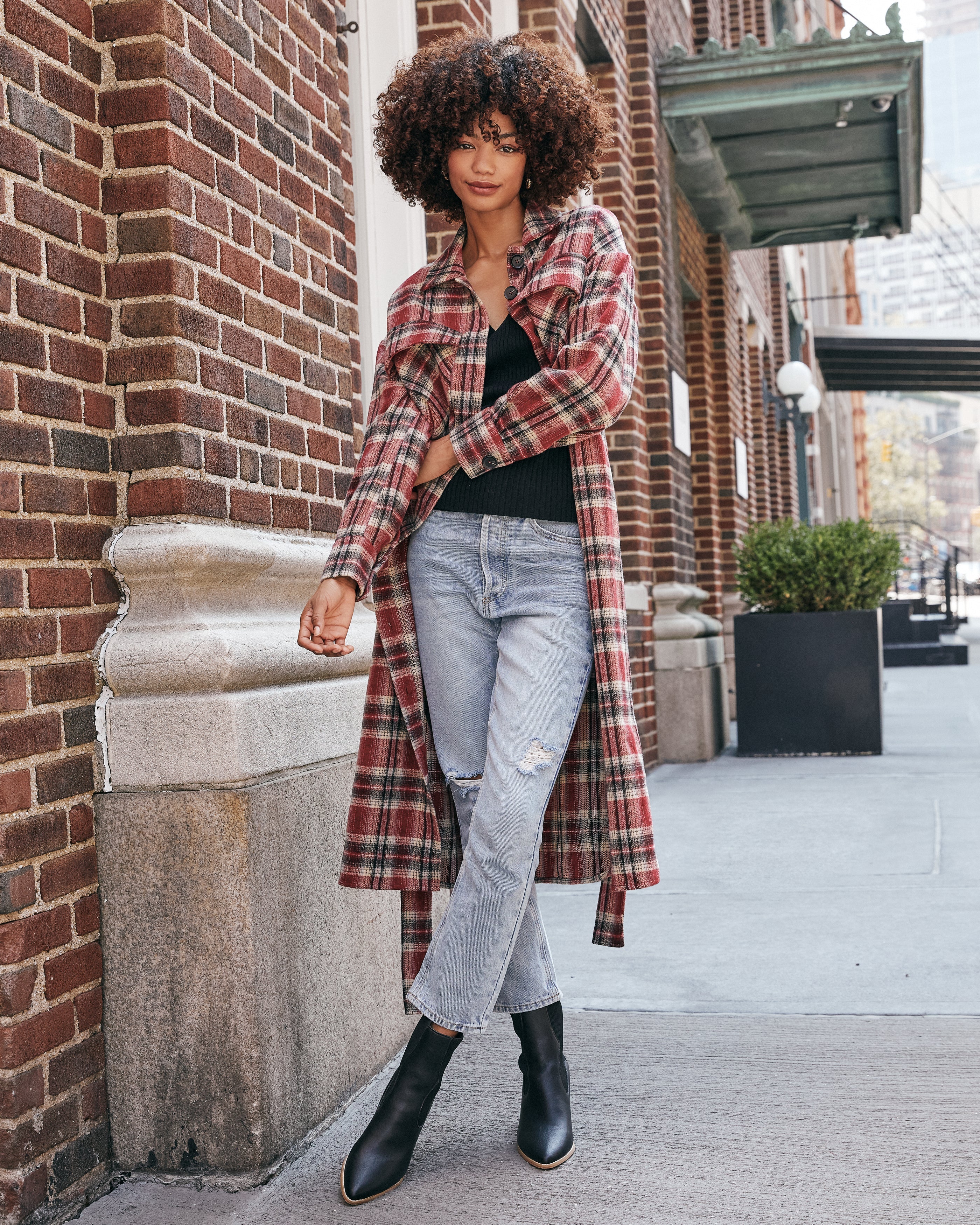 Harrison Button Down Flannel Jacket - FINAL SALE Ins Street