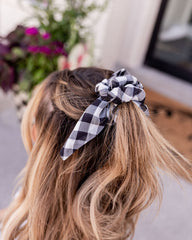 Winifred Gingham Scrunchie Ins Street