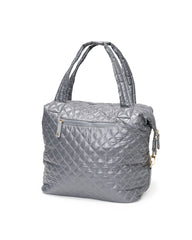 Wanderlust Quilted Weekender Bag - Grey Ins Street