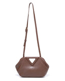 Willa Faux Leather Crossbody Bag - Chocolate Ins Street