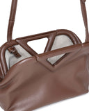 Willa Faux Leather Crossbody Bag - Chocolate Ins Street