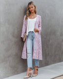 You Make Me Feel Textured Duster Ins Street