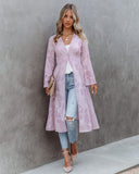You Make Me Feel Textured Duster Ins Street