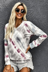 Drop Shoulder Tie Dye  Tee Ins Street