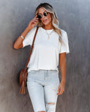 Accessorize Tee - White CHRY-001