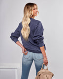 All About That Mom Life Cotton Blend Sweatshirt LULU-001