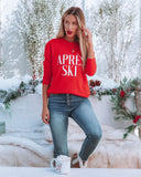 Apres Ski Cotton Blend Sweatshirt - FINAL SALE LULU-001