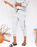 A Wifey For Lifey Cotton Blend Pocketed Joggers LULU-001