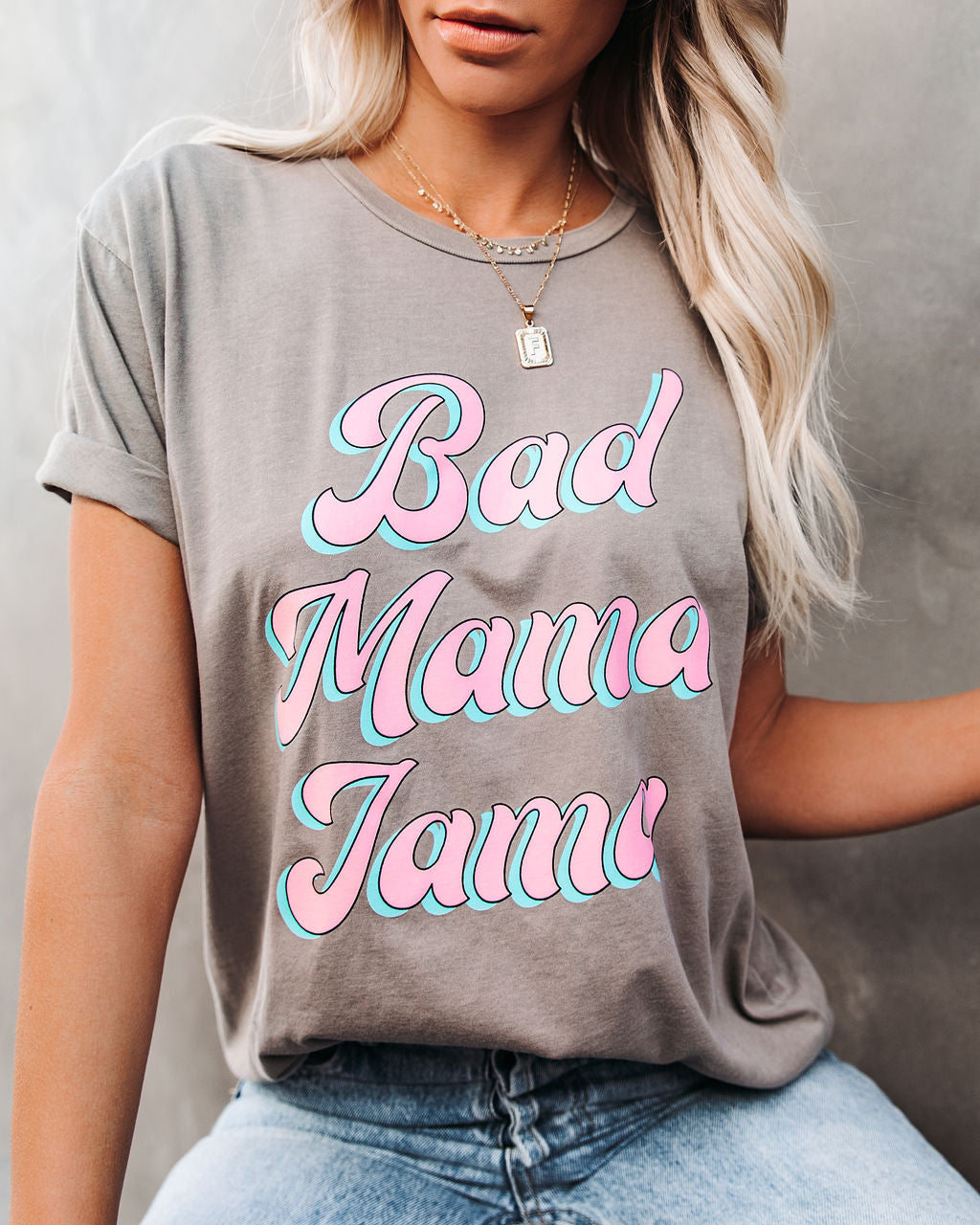 Bad Mama Jama Cotton Tee InsStreet