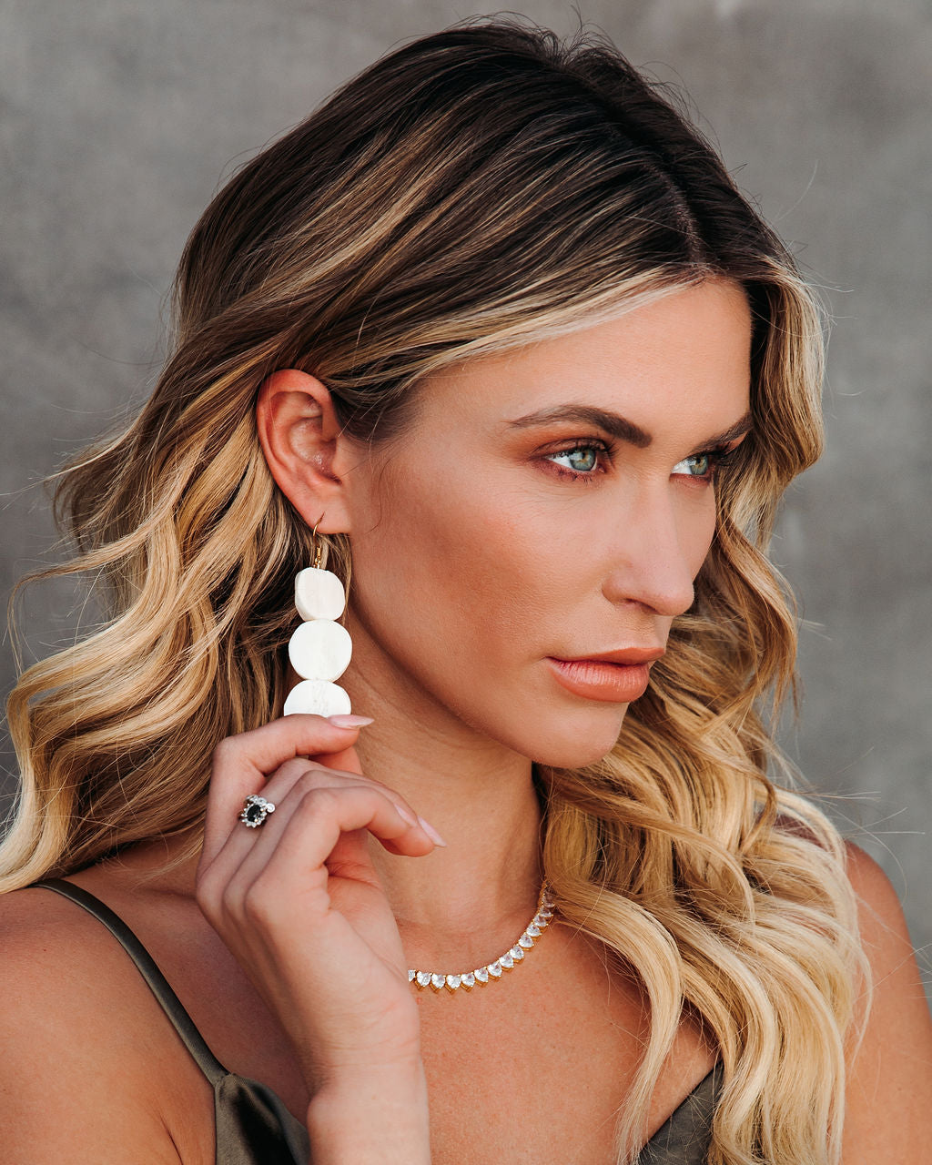 Barbados Drop Earrings - Ivory InsStreet