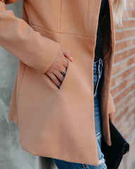 Bonjour Pocketed Coat - Camel - FINAL SALE InsStreet