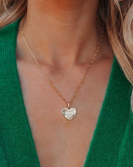 Bracha - Heart Initial Pendant Necklace - FINAL SALE InsStreet