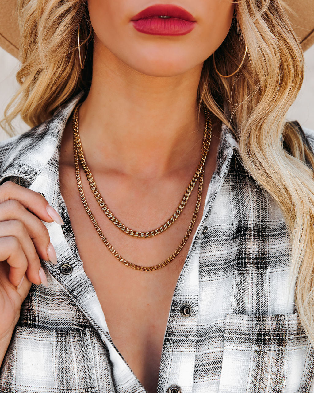 Bracha - Layered Gigi Chain Necklace Insstreet