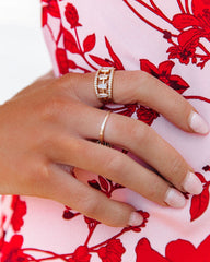 Bracha - Margot Baguette Ring Insstreet