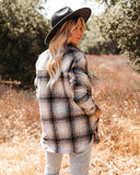 Branch Out Pocketed Plaid Shacket - FINAL SALE Insstreet
