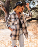 Branch Out Pocketed Plaid Shacket - FINAL SALE Insstreet