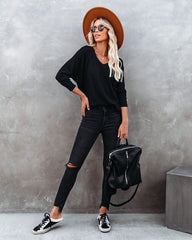 Breckenridge Thermal Contrast Top - Black Ins Street