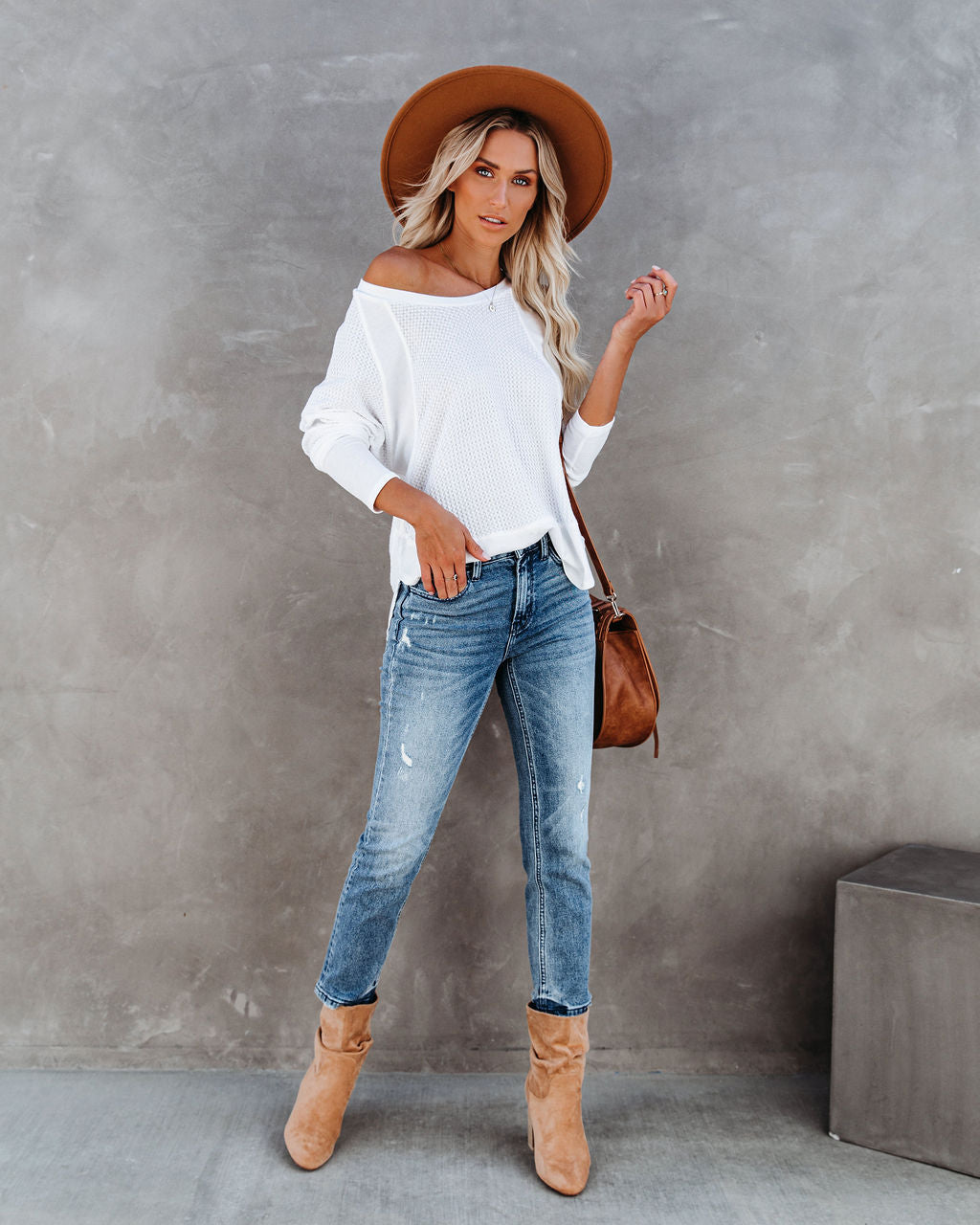 Breckenridge Thermal Contrast Top - White Ins Street