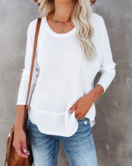 Breckenridge Thermal Contrast Top - White Ins Street