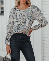 Bristol Animal Print Blouse Ins Street