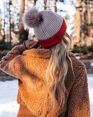 Buddy Pom Beanie - Muted Blush - FINAL SALE Ins Street