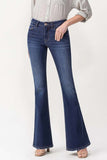 Lovervet Full Size Joanna Midrise Flare Jeans Ins Street